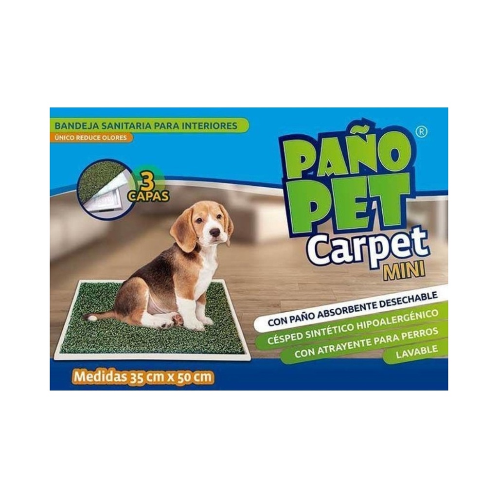 Carpet Mini Cesped Sintético 35x50cm