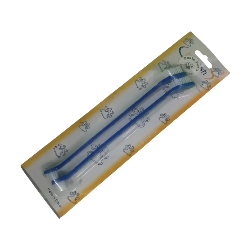 Cepillo dental doble x 2 unidades