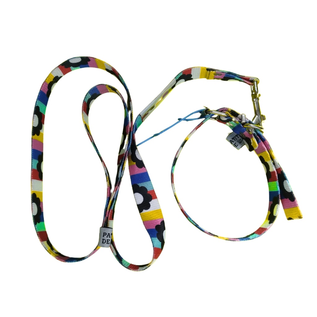 Conjunto collar y correa sublimado N-4