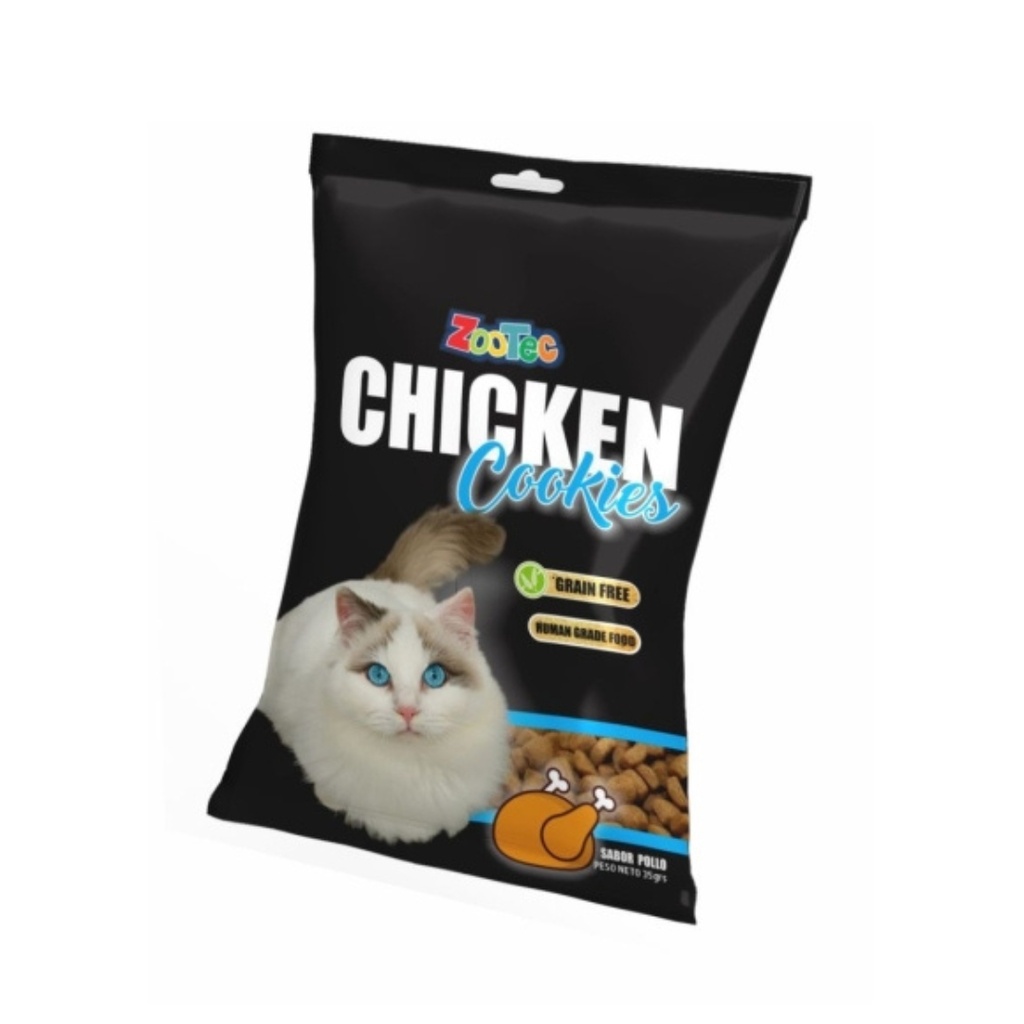 Cookies Zootec gato chicken x35gr