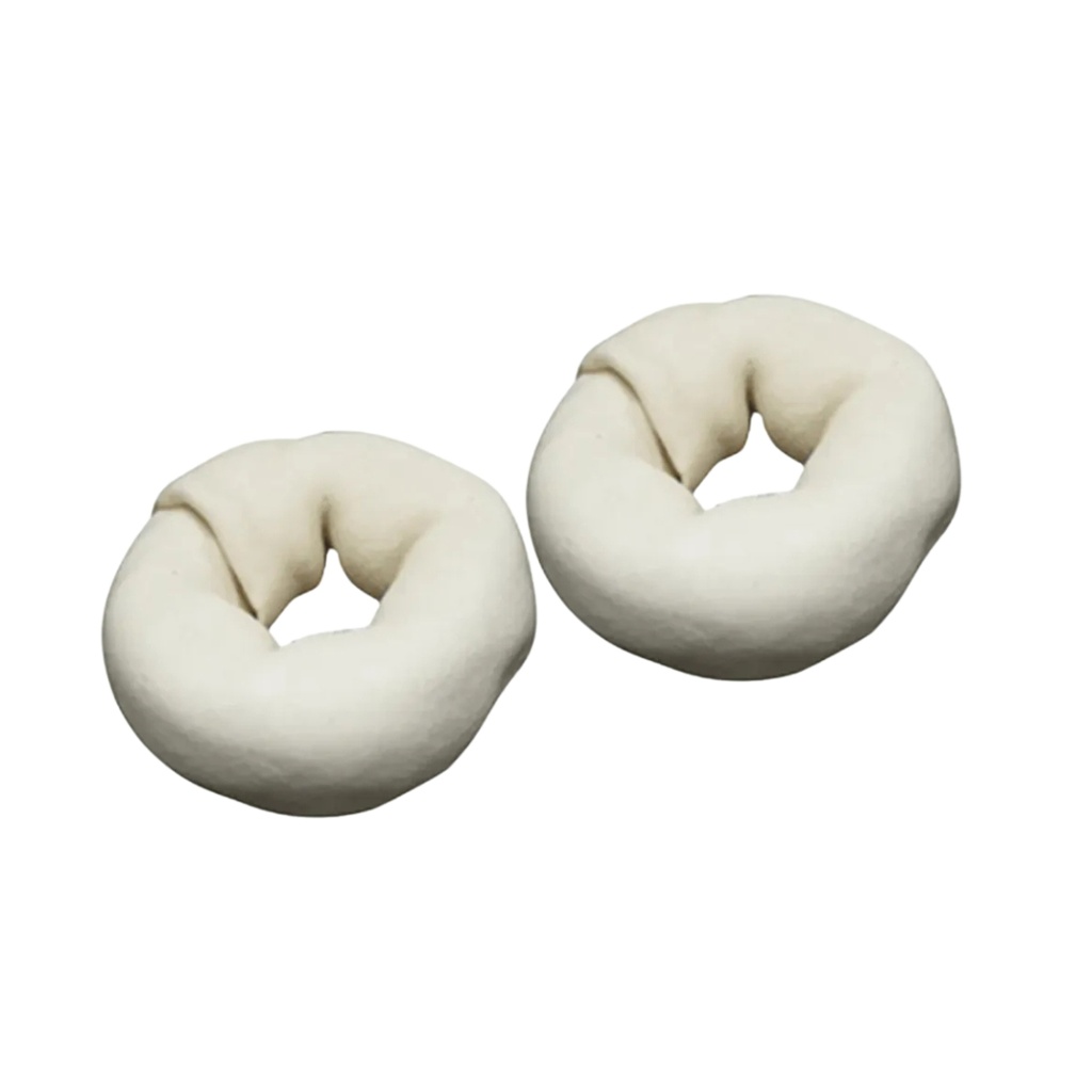 Dona de cuero blanco 2,5 x 2 unidades