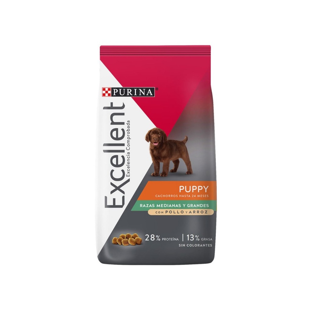 Excellent Dog Puppy C&R Med Gr x 15kg
