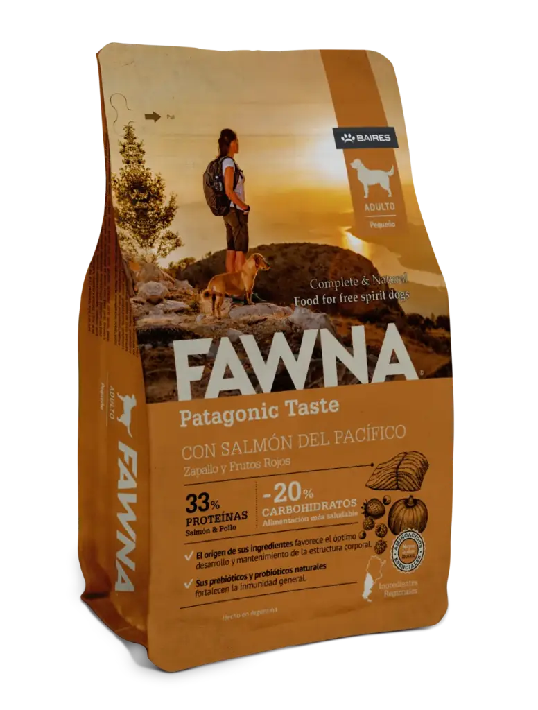Fawna perro adulto mordida pequeña x 3kg