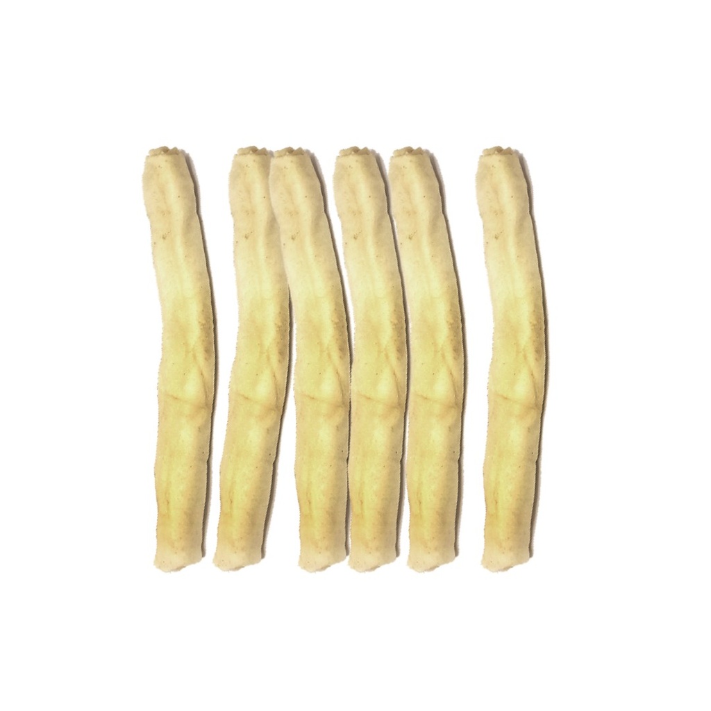Grisin de cuero blanco 7/8'' x 6 unidades