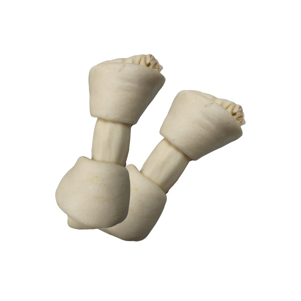 Hueso cuero blanco 4/5'' x 2 unidades