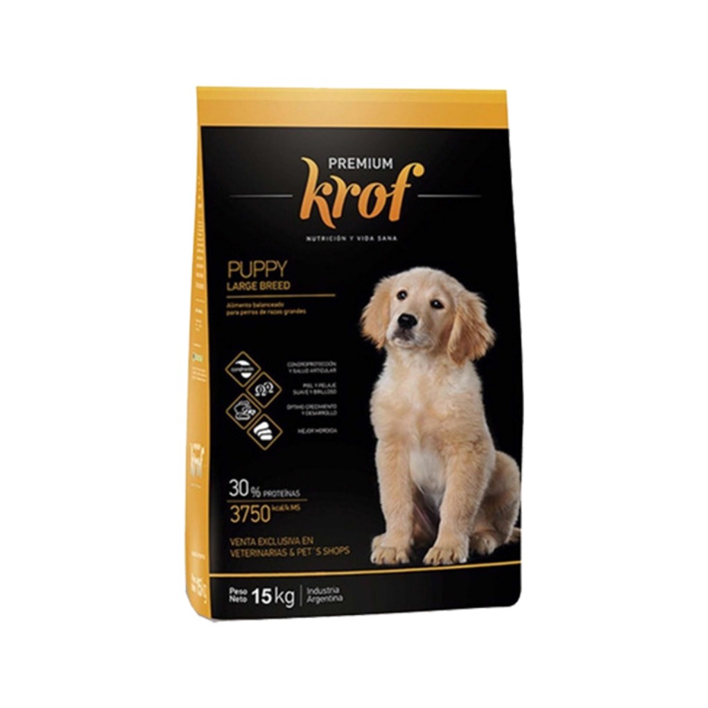 Krof Dog Puppy Large Breed x 15kg