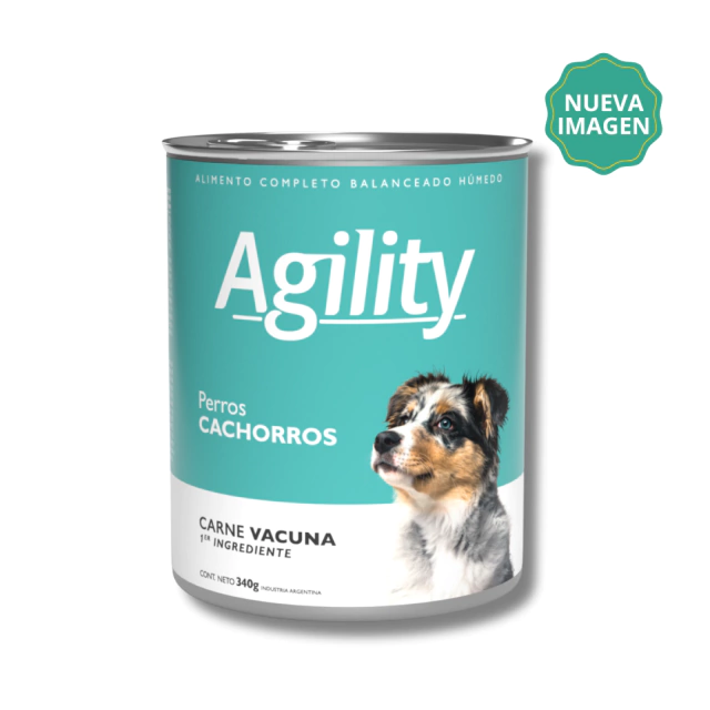 Lata Agility Cachorro x 340 gr
