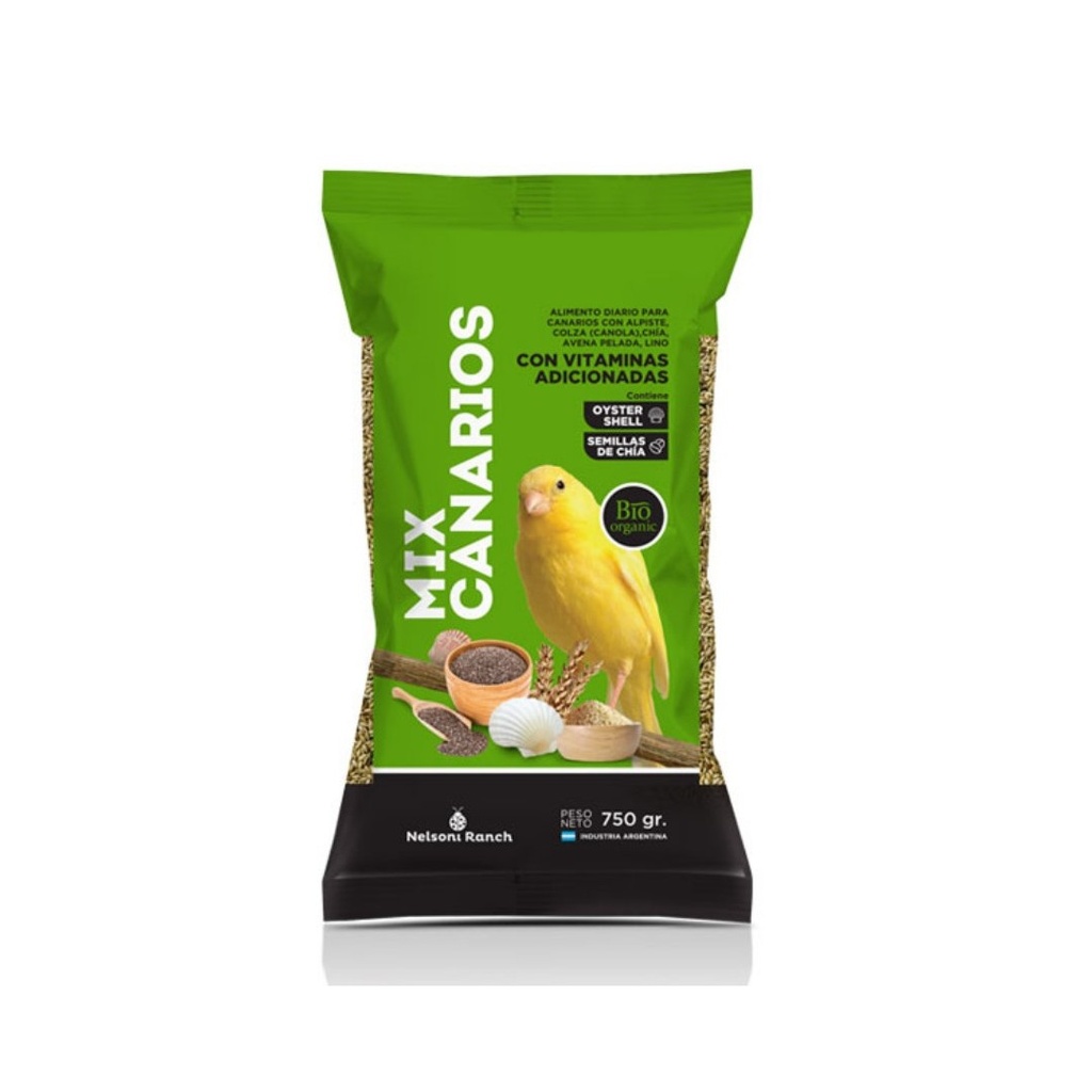 Mezcla canario Nelsoni Ranch x 750gr