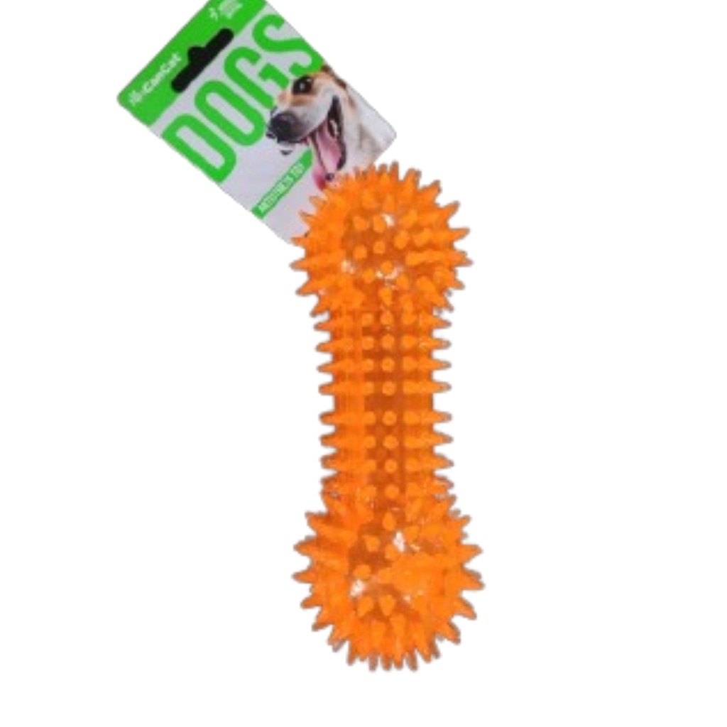 Mordillo pesa con pinches translucida 16cm