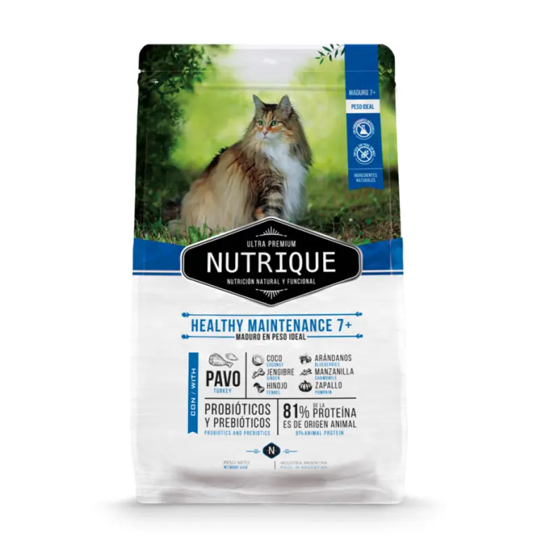Nutrique Adult 7+ Cat Healthy Maintenance x 2kg