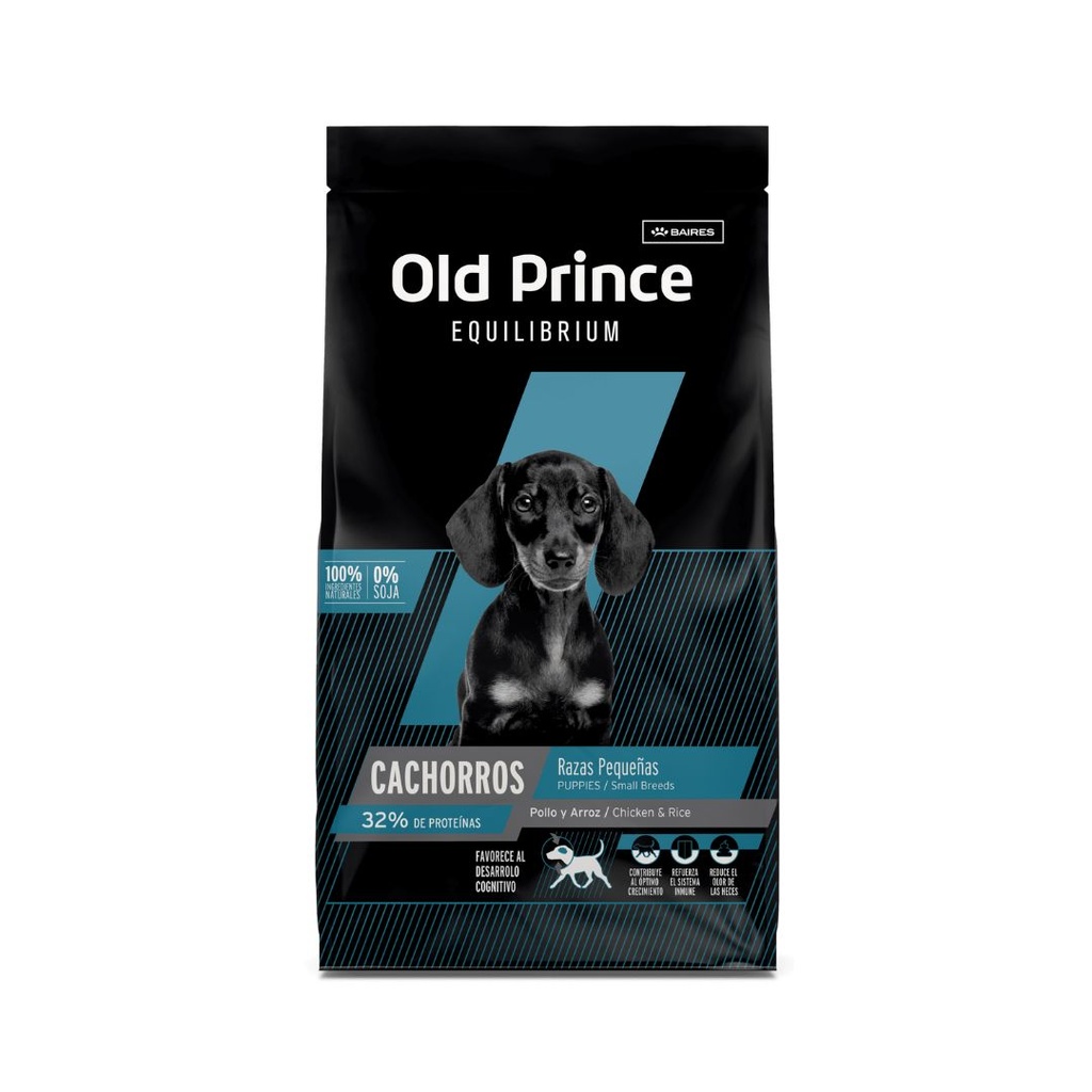 Old Prince Equilibrium dog cachorro mordida pequeña x 7,5kg