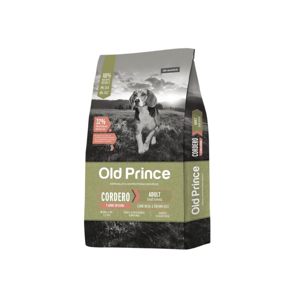 Old Prince Novel cordero dog adulto small x 3kg