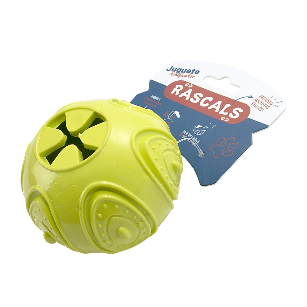 Pelota de goma dispenser Rascals