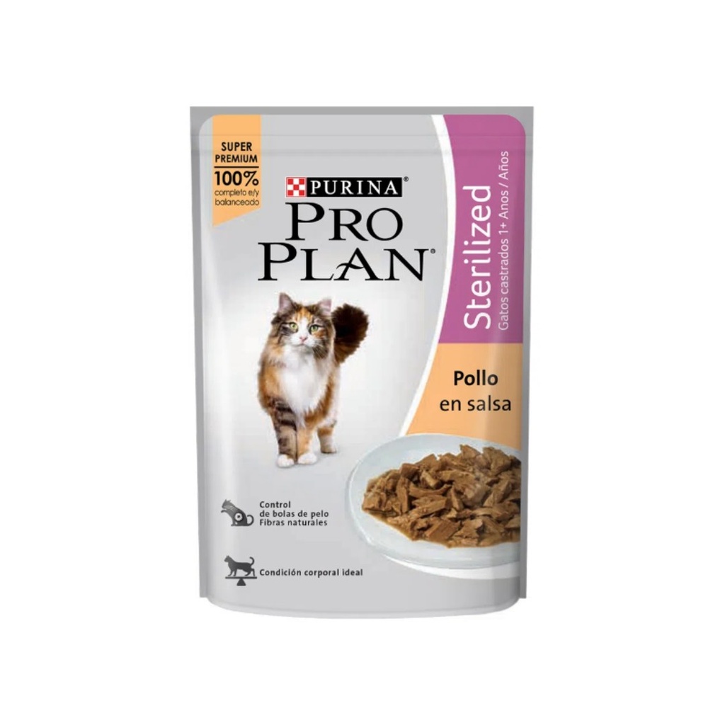 Pouch Pro Plan Sterilized Cat (Castrados) x 85gr