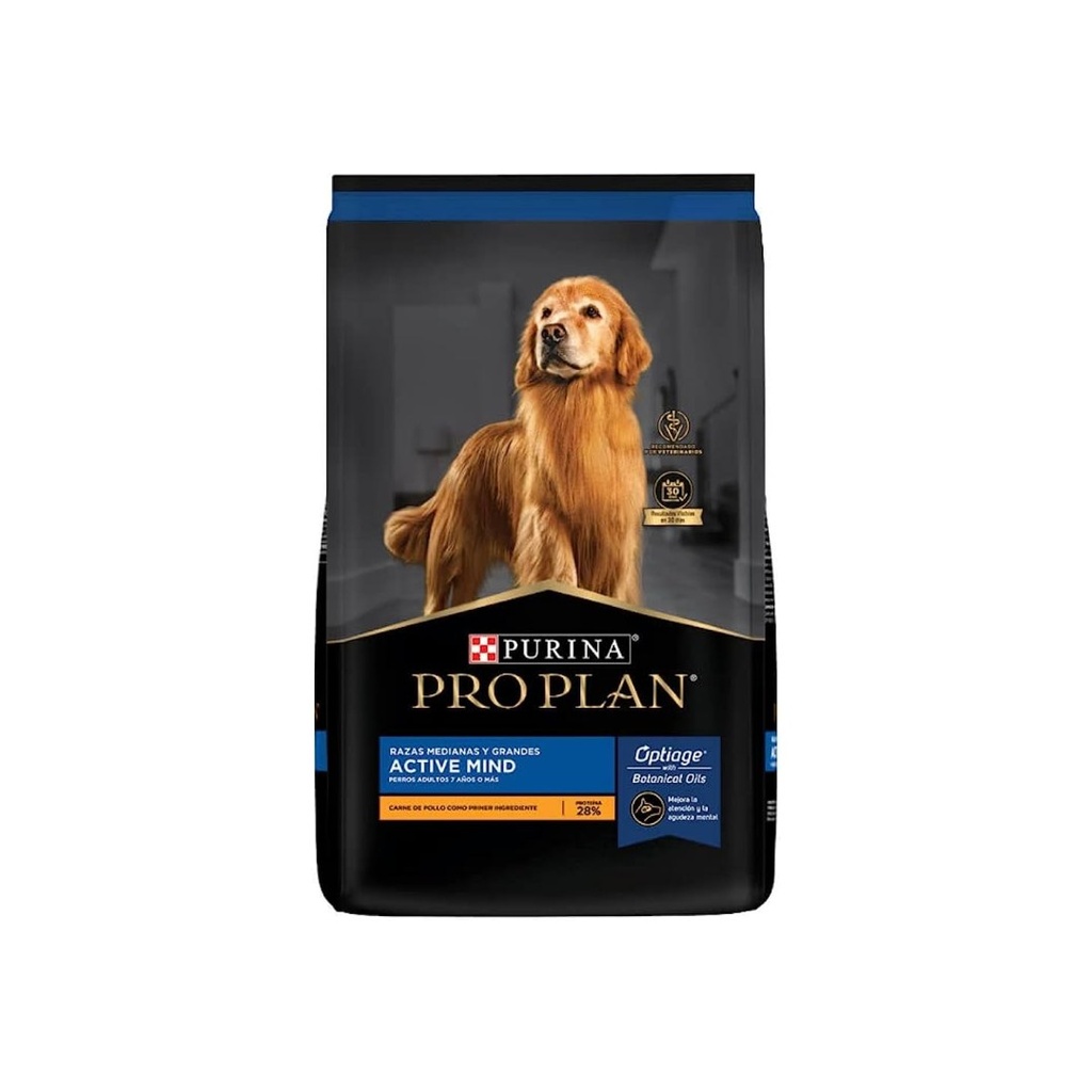 Pro Plan Dog Active Mind Med y Gr x 3kg