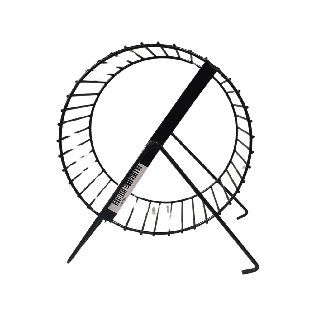 Rueda para cobayo y erizo con pie Epoxi 23cm