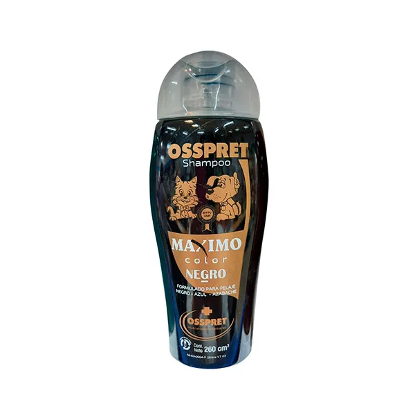 Shampoo Osspret Maximo color Negro x 260ml