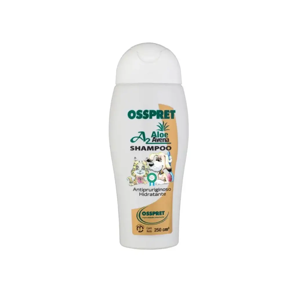 Shampoo Osspret Aloe Vera y Avena x 250ml