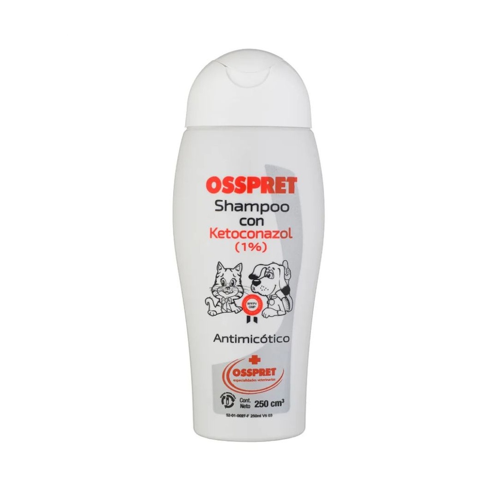 Shampoo Osspret Ketoconazol 10% x 250ml