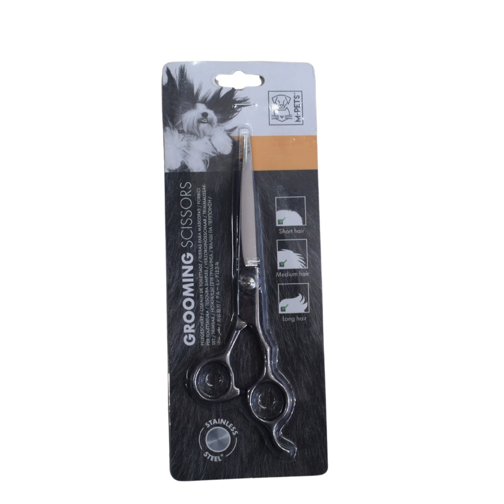 Tijera de acero recta MPets