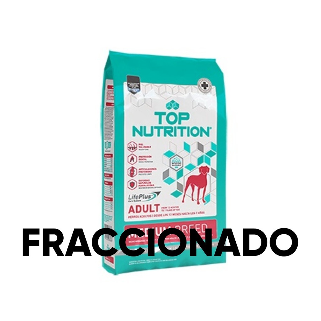Top Nutrition Dog Adult Medium Fraccionado