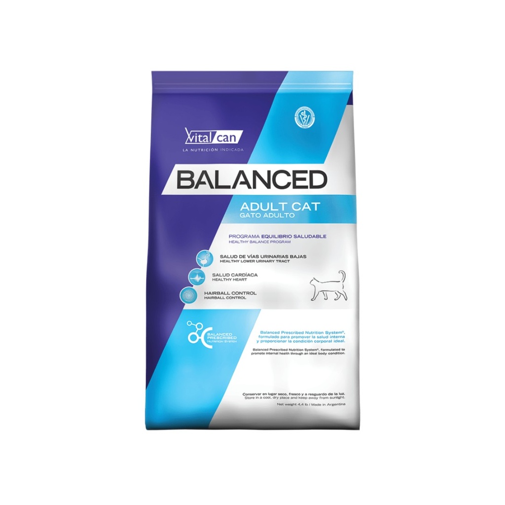 Vital Balanced Cat Adulto x 2kg