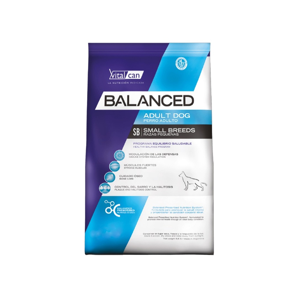 Vital Balanced Dog Adult Small x 3kg