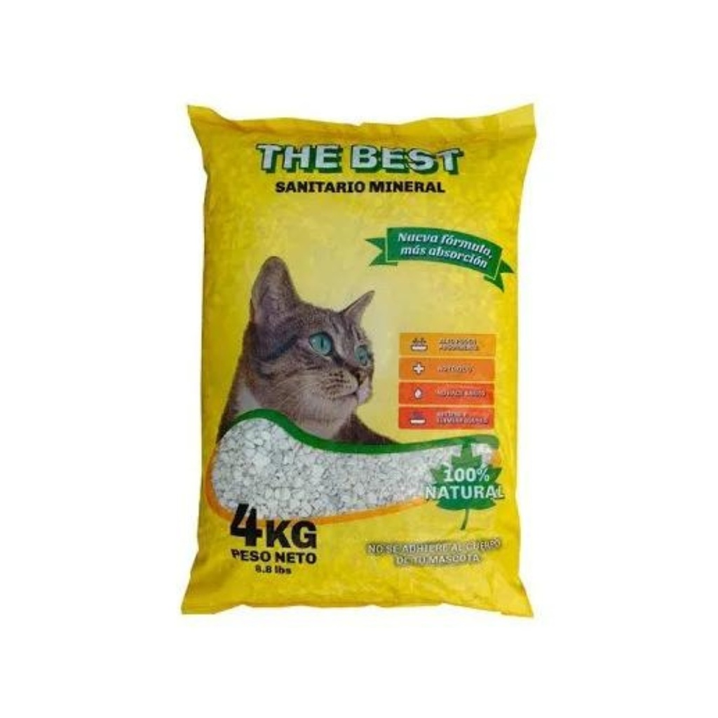 Piedras sanitarias The Best x 3,6kg