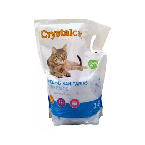 Piedras silica CrystalCat 3,8lt
