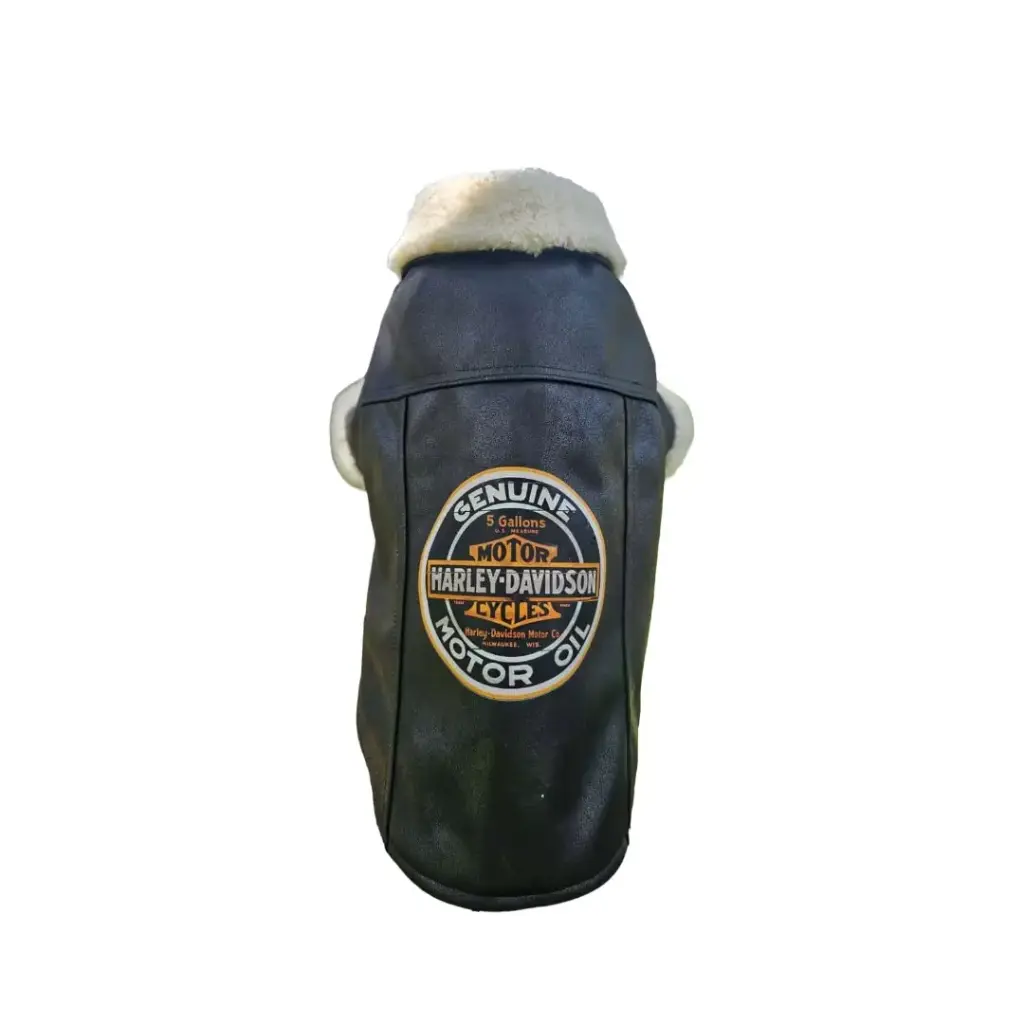 Campera de ecocuero y corderito Talle 7