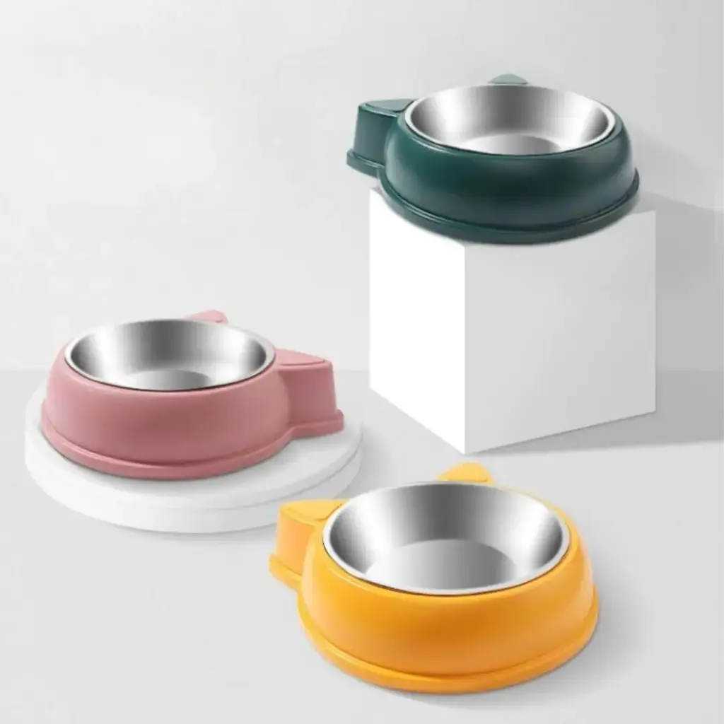 Comedero de gato con cazuela