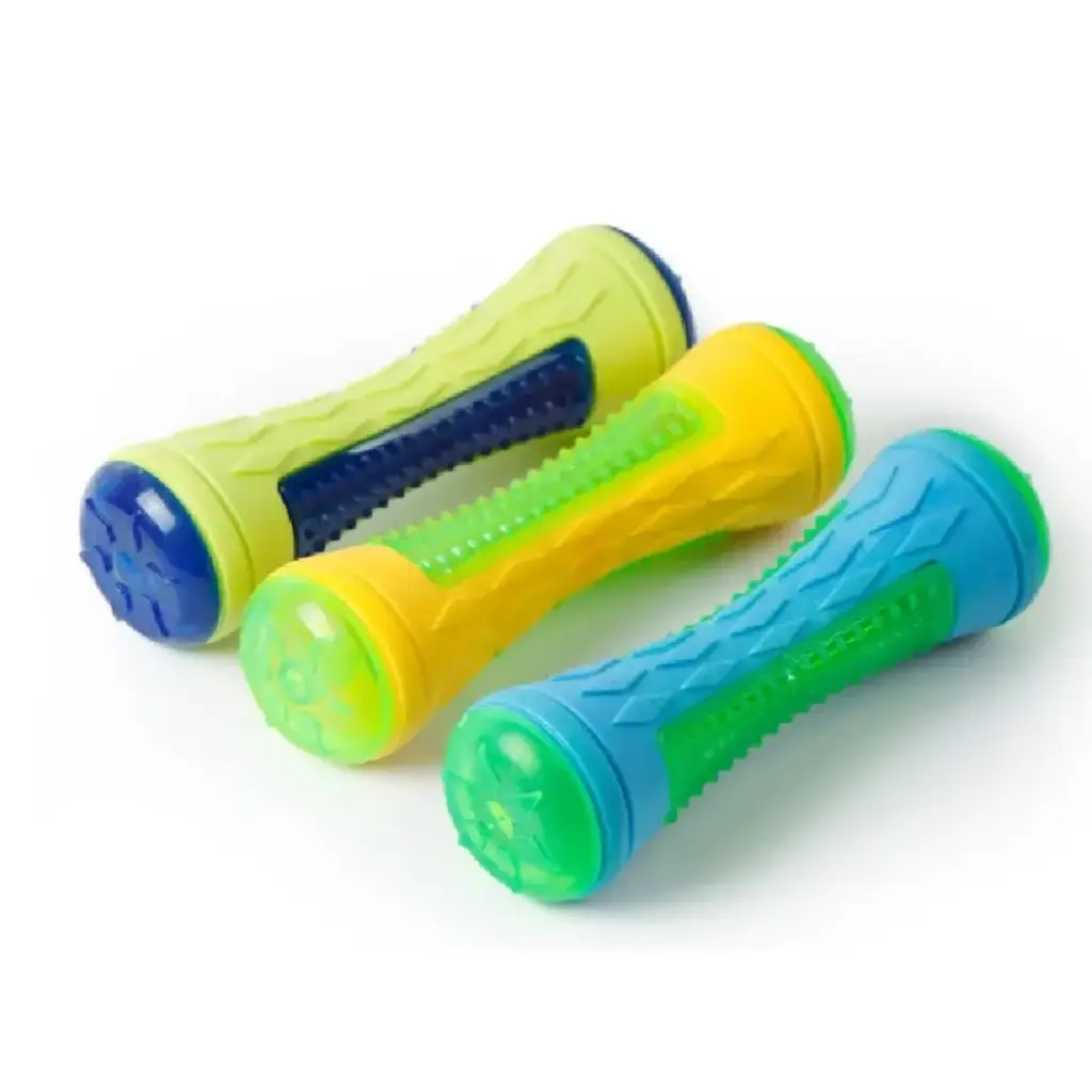 Tubo mordillo bicolor con pinches