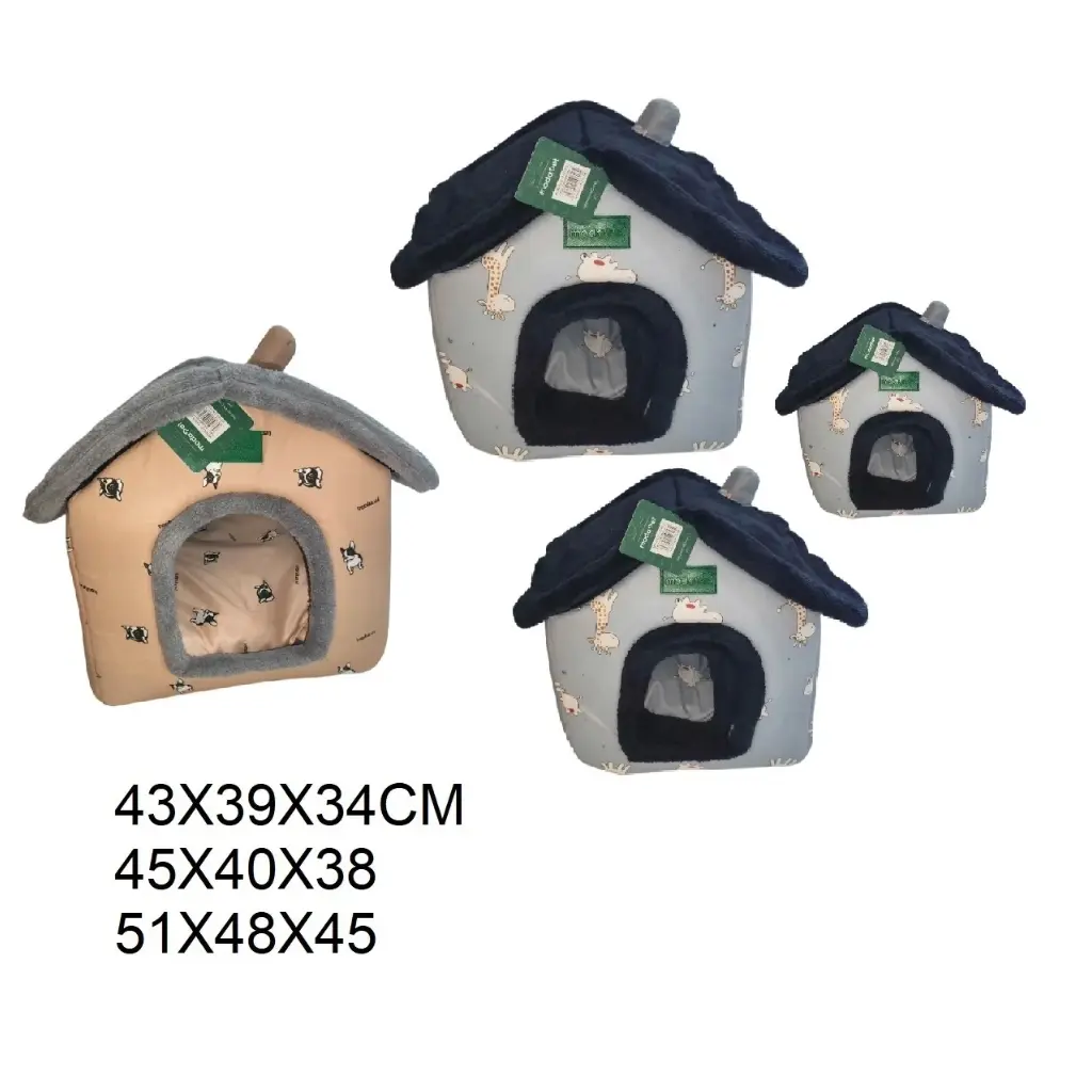 Moisés casa de peluche Talle 2