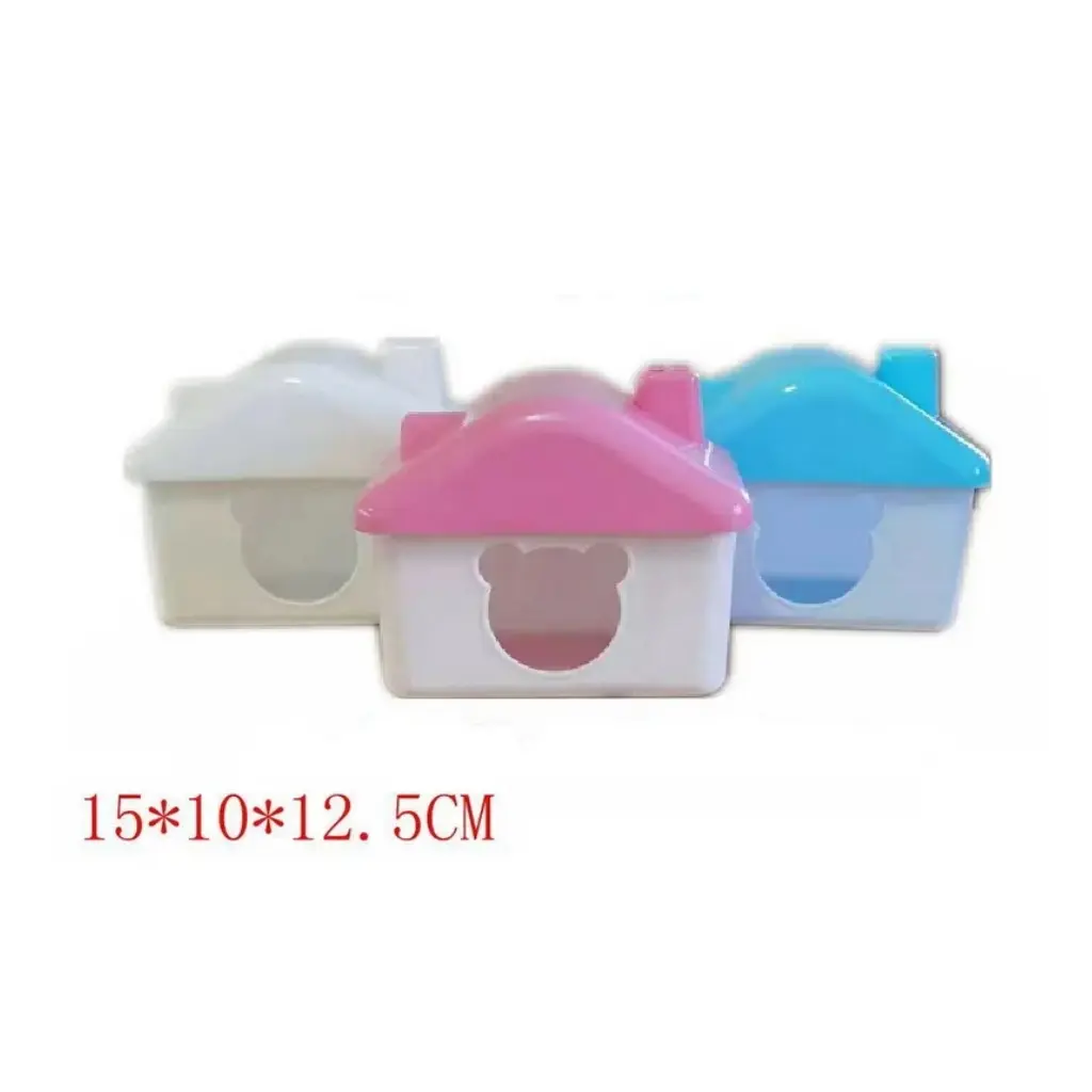 Casita plástica para hamster