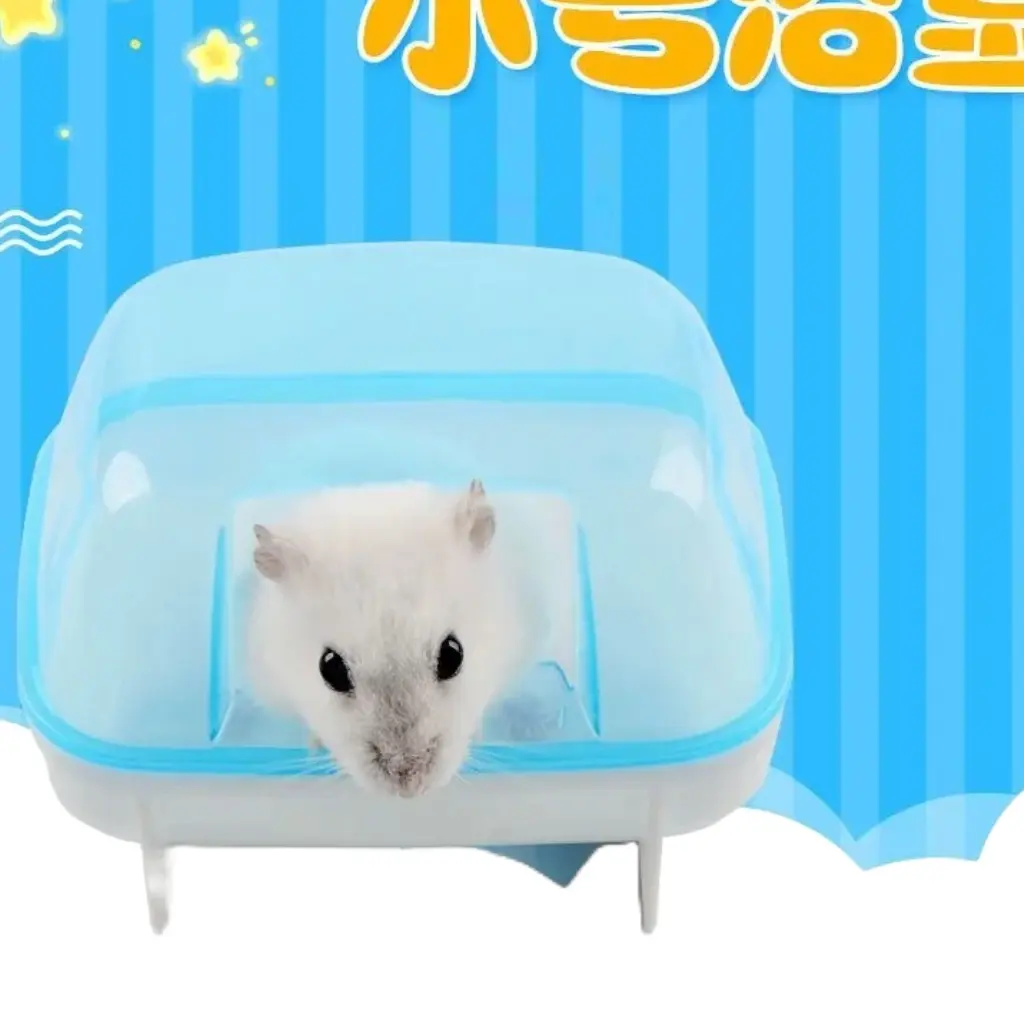 Bañadera para cobayo y erizo 12x9x9cm