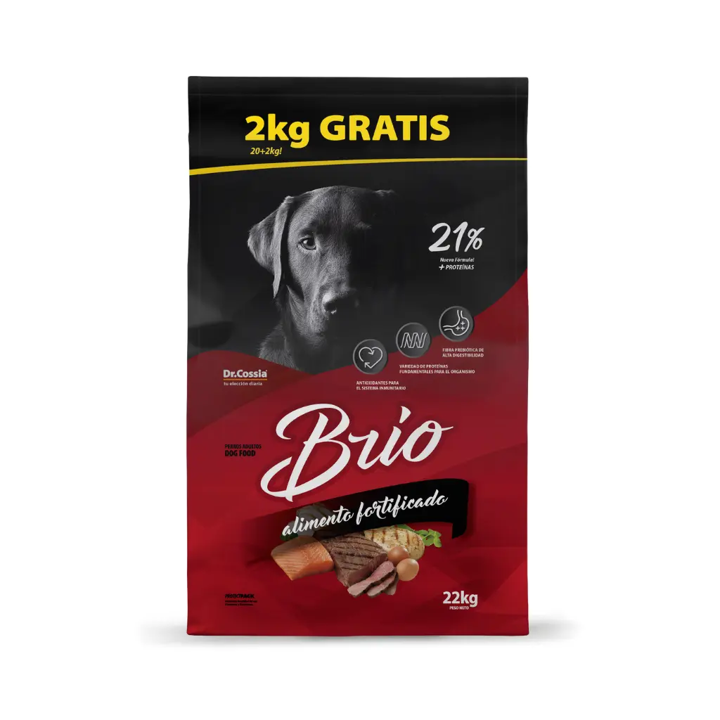 Brio Fortificado Dog Adulto x 22kg