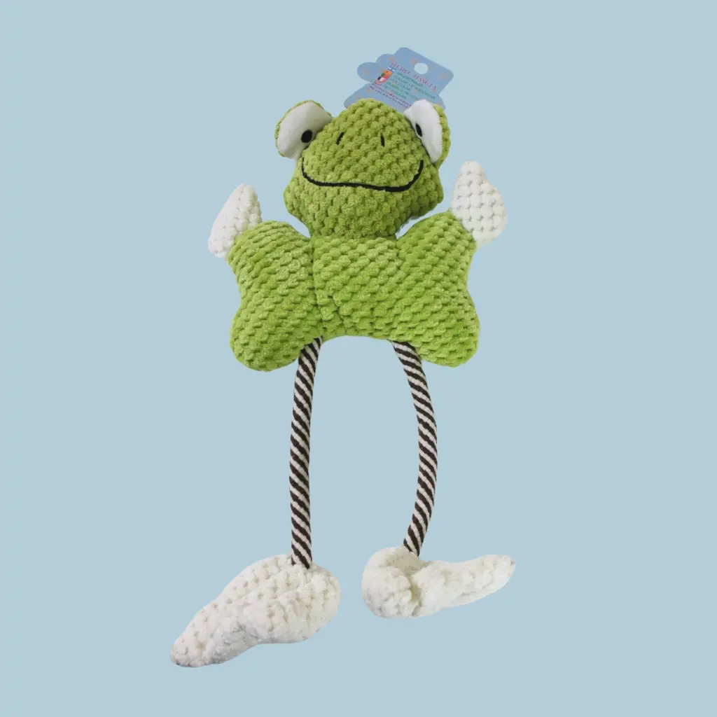 Juguete de peluche rana