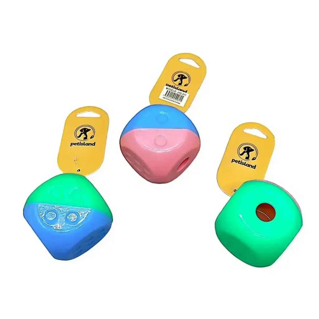 Dado de goma dosificador