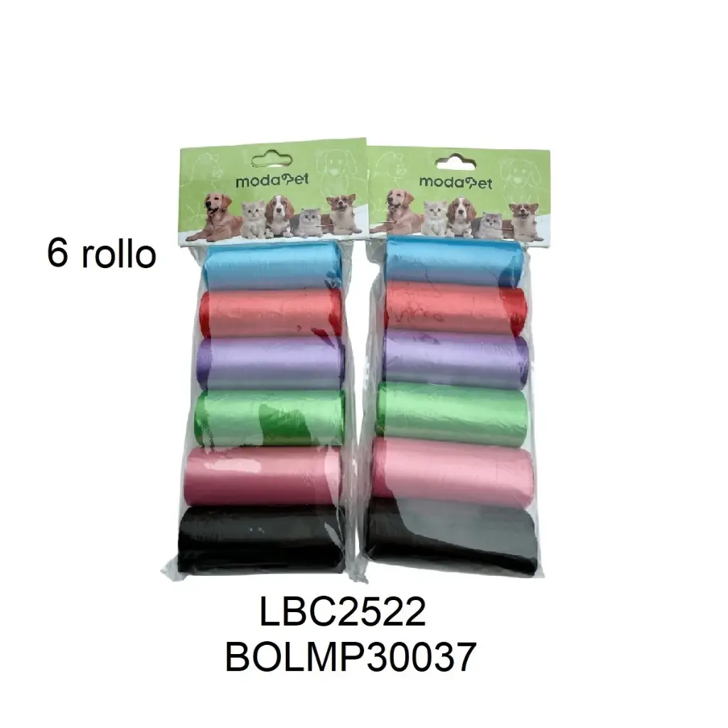 Bolsita recolectora eco 6 unidades