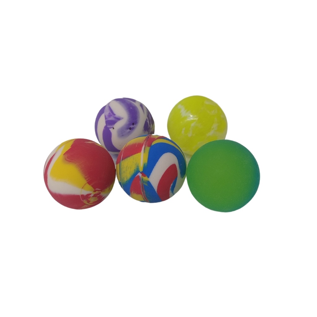 Pelota saltarina 32mm x 4 unidades