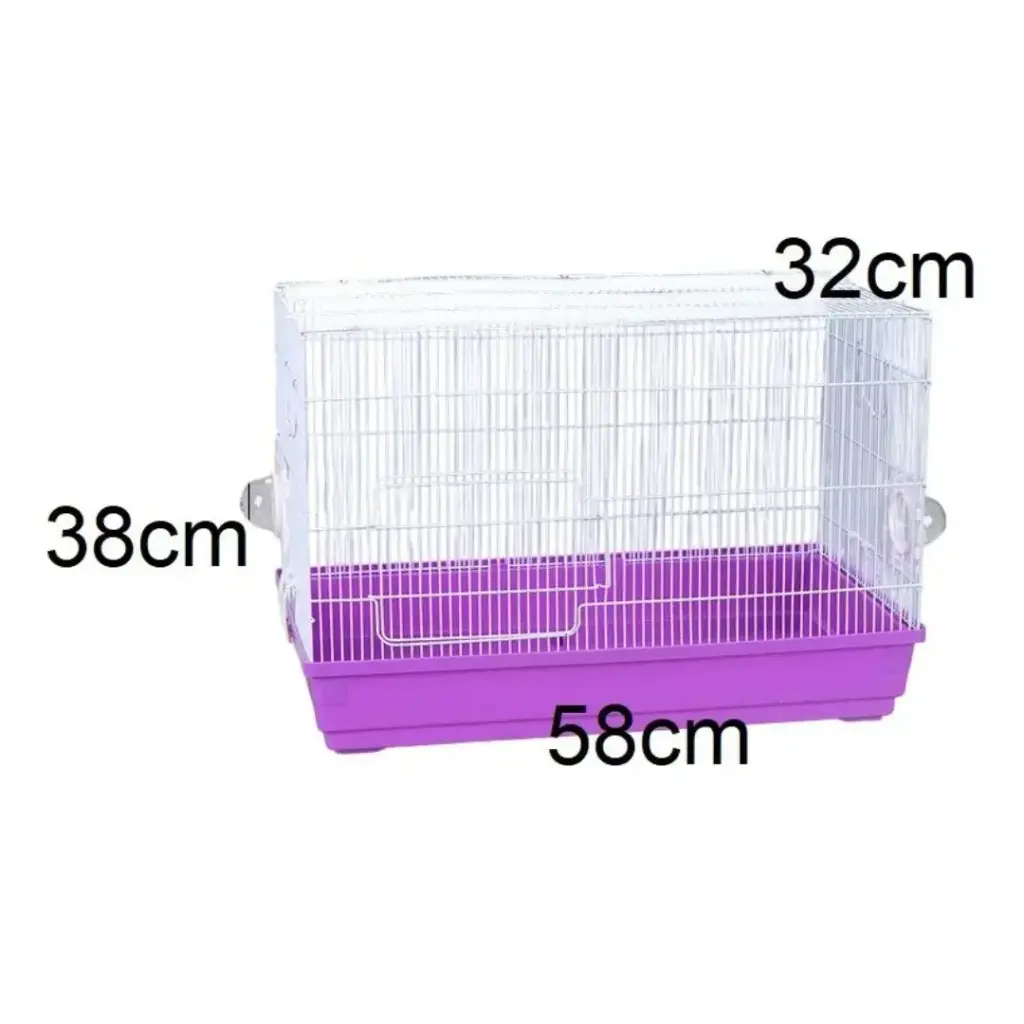 Jaula para hamster 58x32x38cm