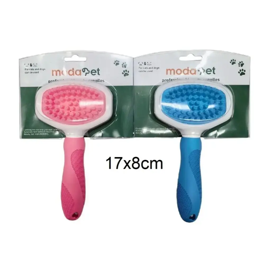 Cardina para pelo grueso grande