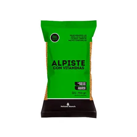 Alpiste con vit 10 x750 grs Nelsoni Ranch (M)
