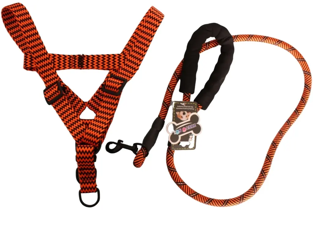 Pretal y correa alpinista bicolor 3cm