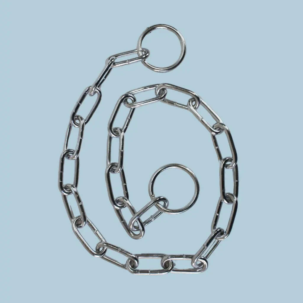 Collar ahorque salvapelo cuadrado 3mm
