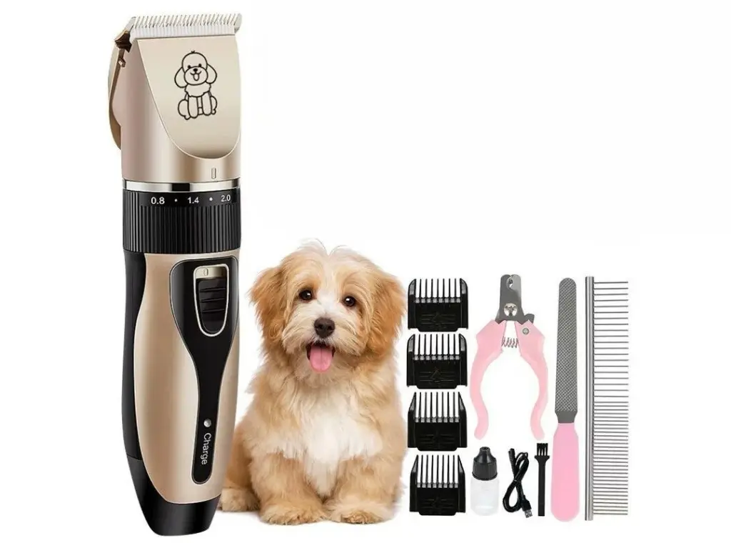 Maquina de cortar pelo con accesorios y carga usb