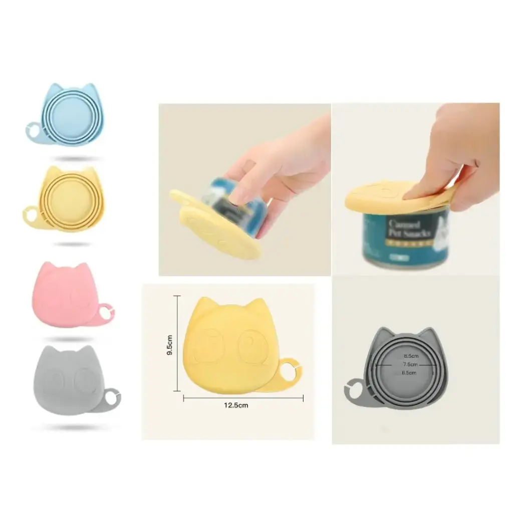 Tapa de silicona para latas