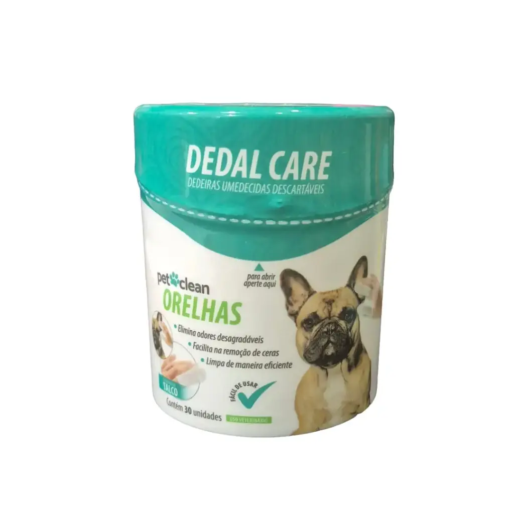 Dedal para cuidado de orejas Pet Clean x 30 unidades