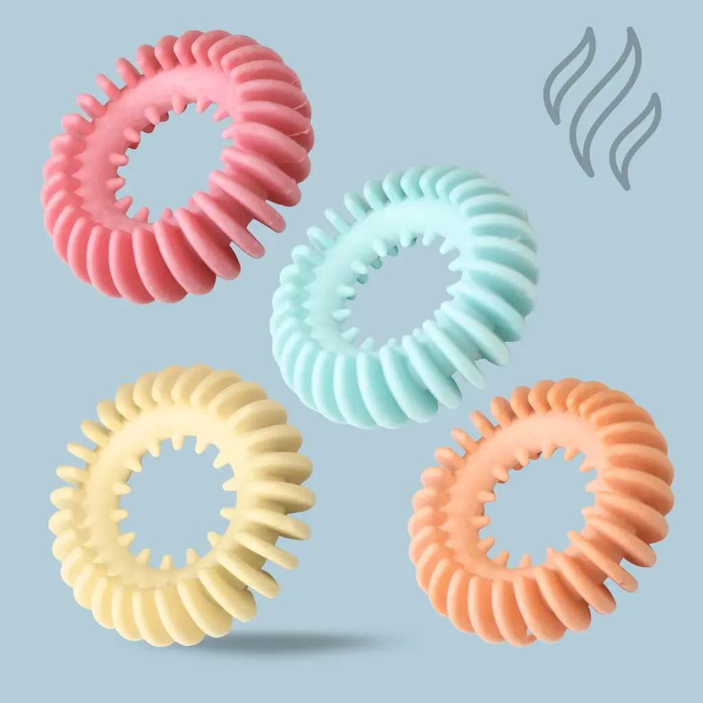 Mordillo circular color pastel