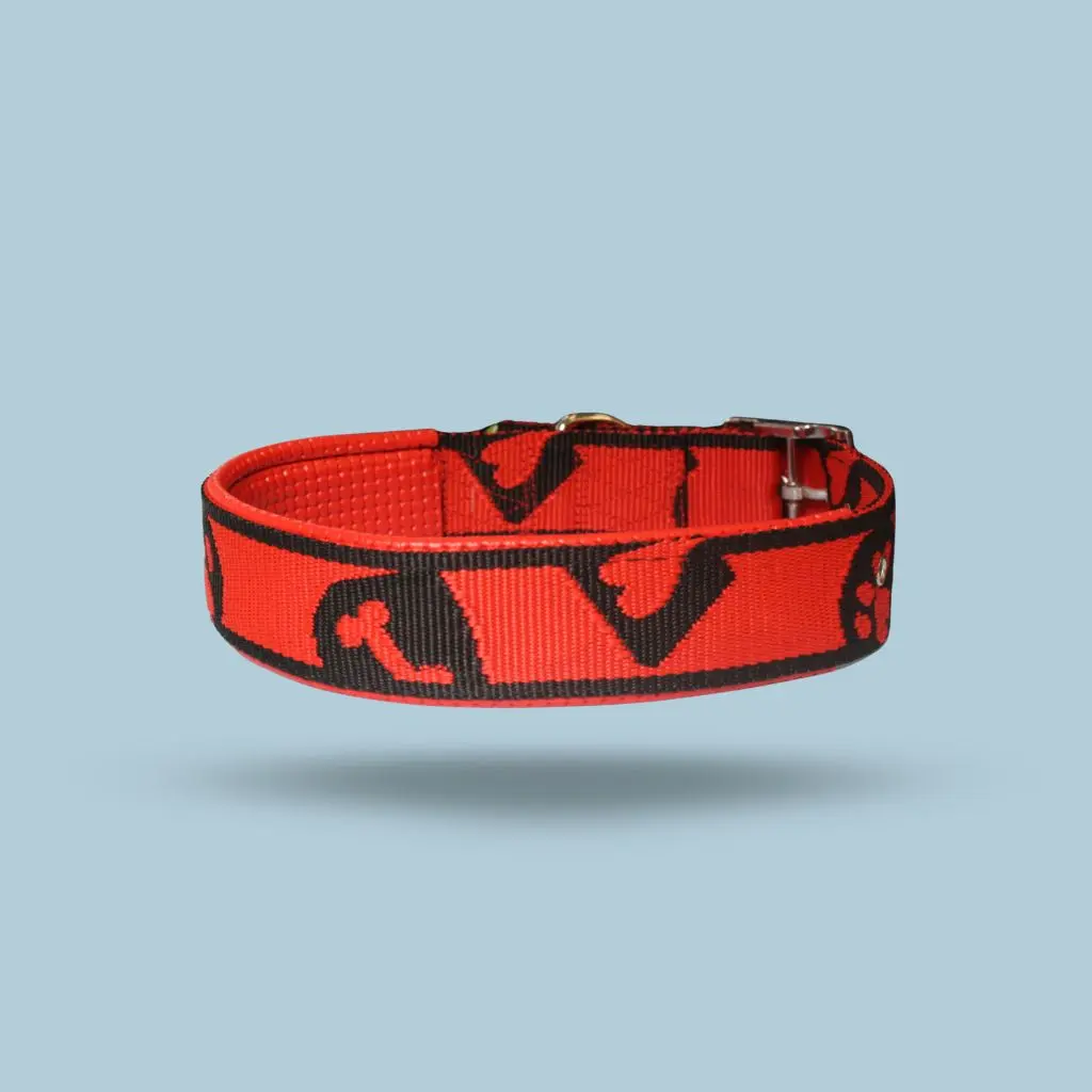 Collar acolchado con huella 4.0